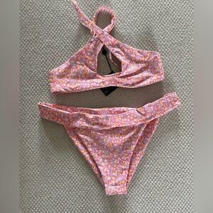 Skatie Pink Floral Bikini